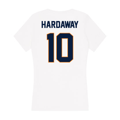 UTEP - Men's Basketball Legends : Tim Hardaway - Women's V-Neck T-Shirt-1