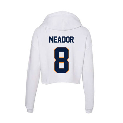 UTEP - NCAA Women's Volleyball : Ella Meador - Women's Crop Fleece Hoodie-1