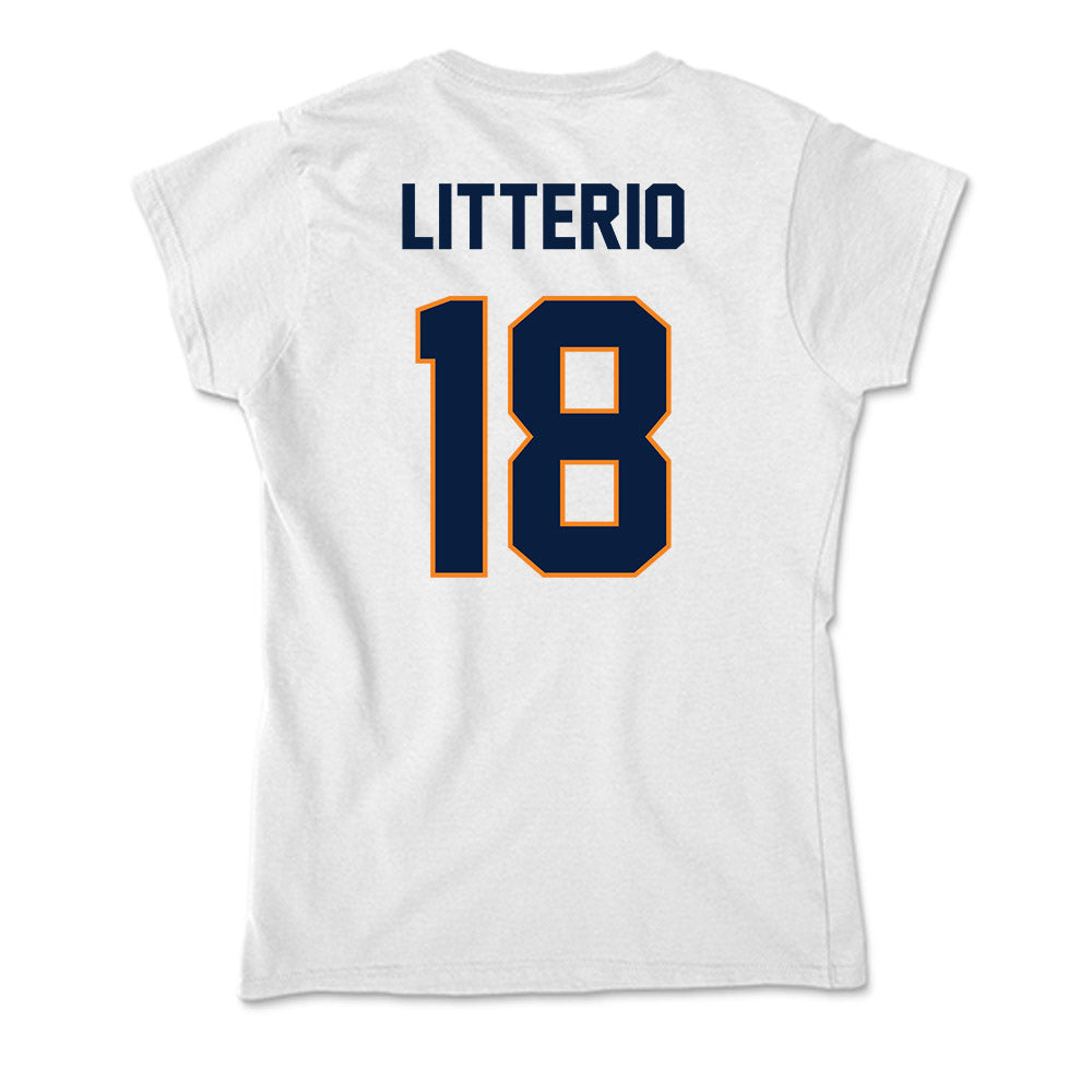 UTEP - NCAA Softball : Annika litterio - Soft Style Women’s T-Shirt-1