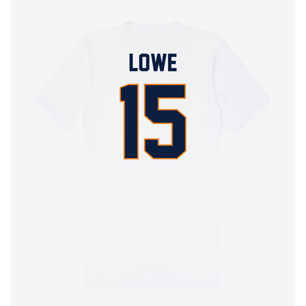 UTEP - NCAA Football : Kode Lowe - Women's V-Neck T-Shirt-1
