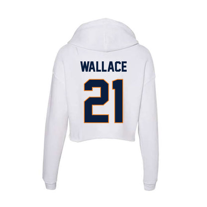 UTEP - NCAA Football : Joshua Wallace - Women's Crop Fleece Hooded Sweatshirt-1