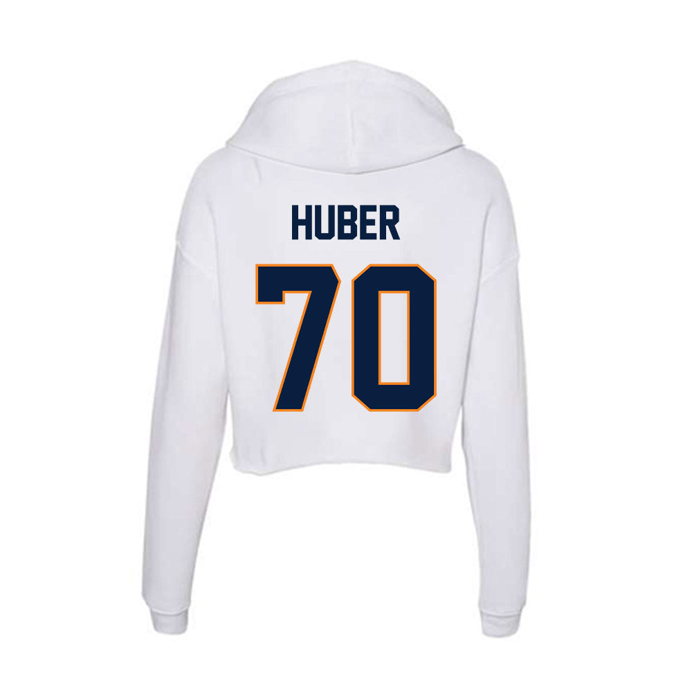 UTEP - NCAA Football : Maddox Huber - Women's Crop Fleece Hoodie-1