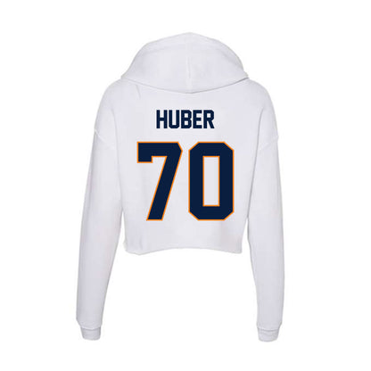 UTEP - NCAA Football : Maddox Huber - Women's Crop Fleece Hoodie-1