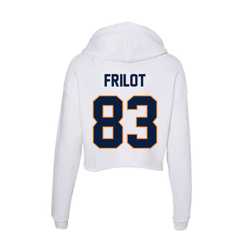 UTEP - NCAA Football : Jamal Frilot - Women's Crop Fleece Hooded Sweatshirt-1