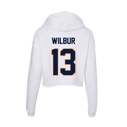 UTEP - NCAA Women's Soccer : gianna wilbur - Women's Crop Fleece Hooded Sweatshirt-1