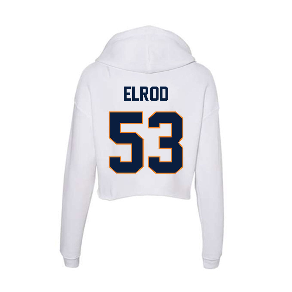 UTEP - NCAA Football : Chase Elrod - Women's Crop Fleece Hoodie-1