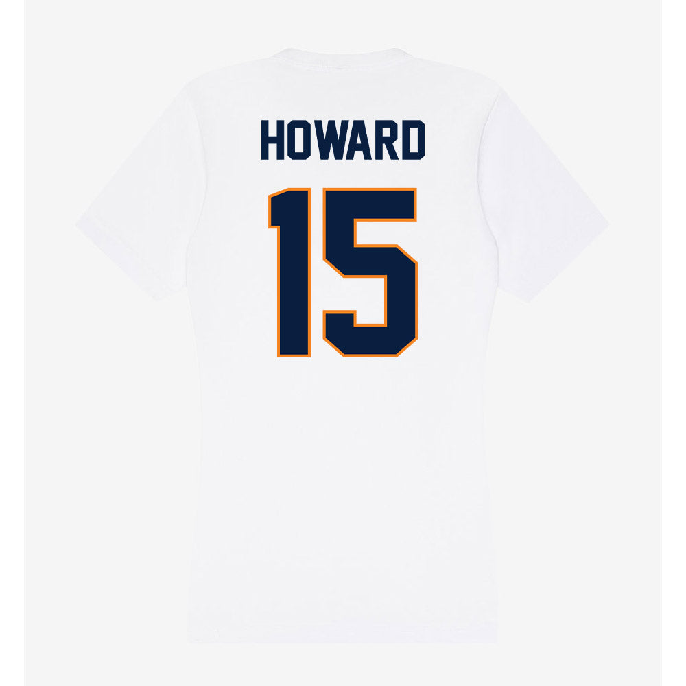 UTEP - NCAA Football : Donavan Howard - Women's V-Neck T-Shirt-1