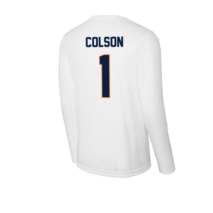 UTEP - NCAA Football : EJ Colson - Activewear Long Sleeve T-Shirt-1