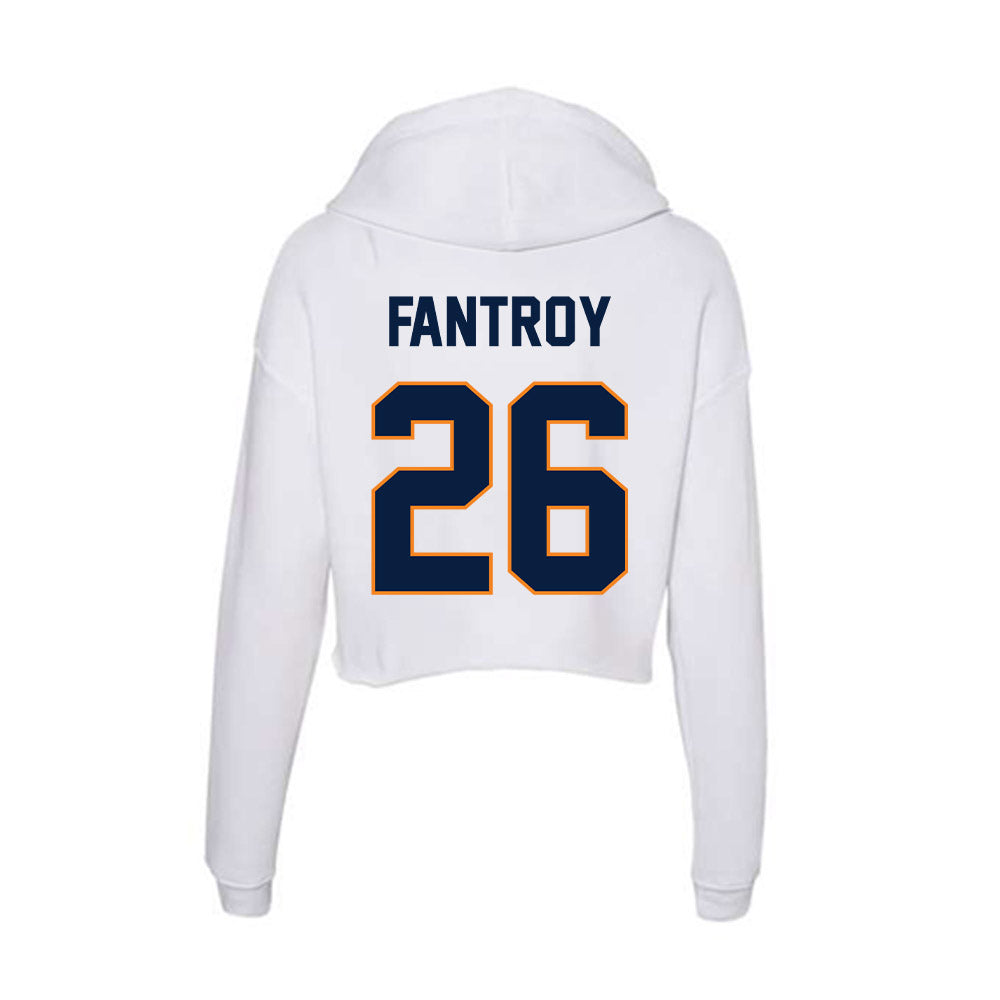 UTEP - NCAA Football : Darien Fantroy - Women's Crop Fleece Hoodie-1