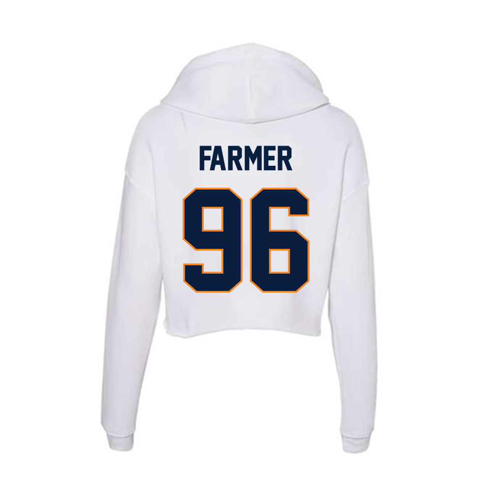 UTEP - NCAA Football : Kelton Farmer - Women's Crop Fleece Hoodie-1