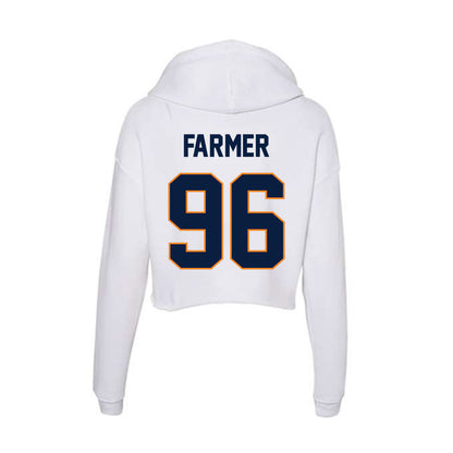 UTEP - NCAA Football : Kelton Farmer - Women's Crop Fleece Hoodie-1