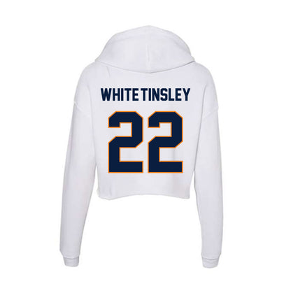 UTEP - NCAA Football : Kane White-Tinsley - Women's Crop Fleece Hoodie-1