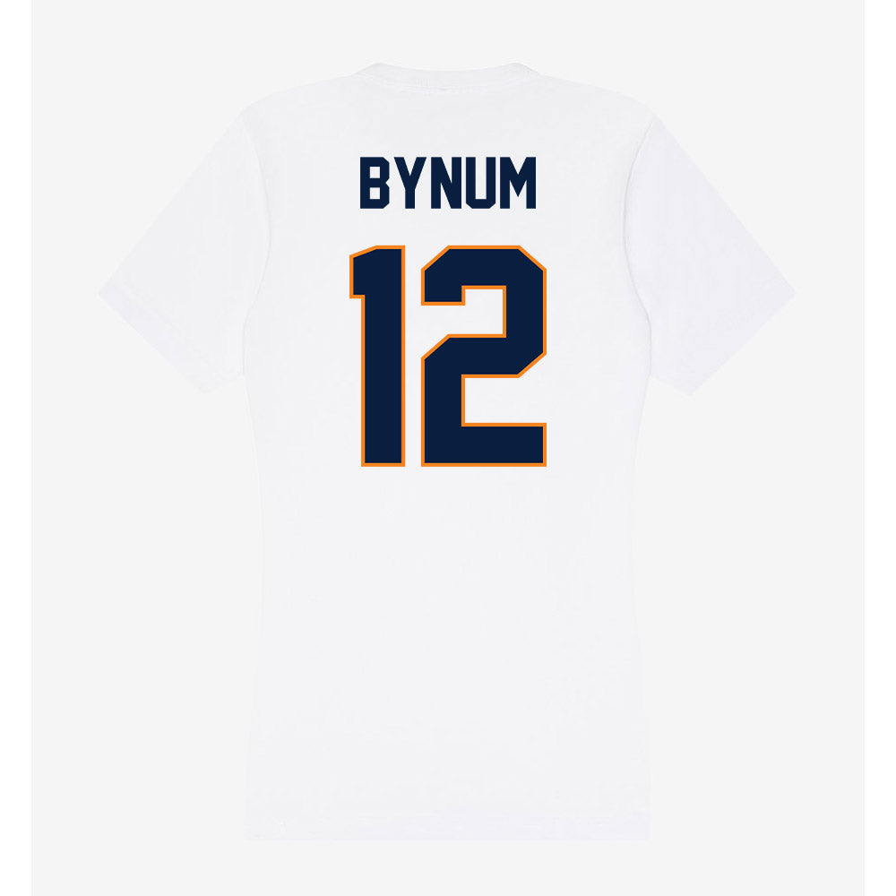 UTEP - NCAA Men's Basketball : Ahamad Bynum - Women's V-Neck T-Shirt-1