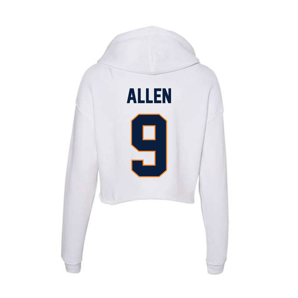 UTEP - NCAA Softball : Ashlynn Allen - Women's Crop Fleece Hoodie-1