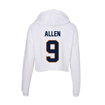 UTEP - NCAA Softball : Ashlynn Allen - Women's Crop Fleece Hoodie-1