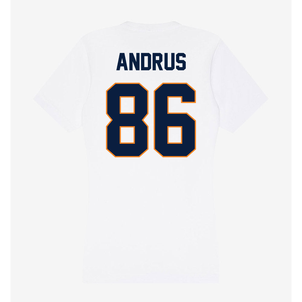 UTEP - NCAA Football : Jordan Andrus - Women's V-Neck T-Shirt-1