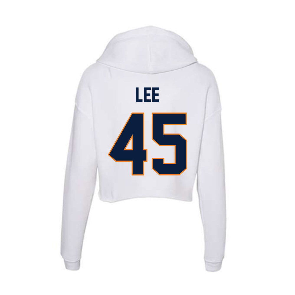 UTEP - NCAA Football : Justin Lee - Women's Crop Fleece Hoodie-1