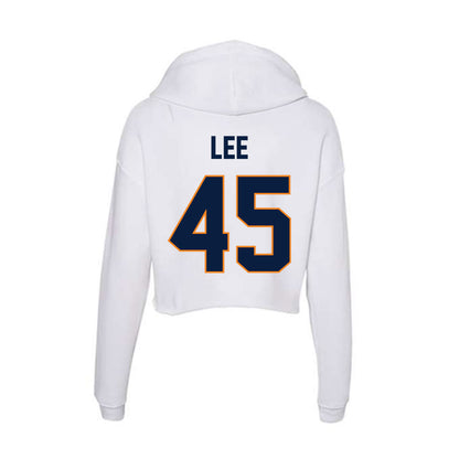 UTEP - NCAA Football : Justin Lee - Women's Crop Fleece Hoodie-1