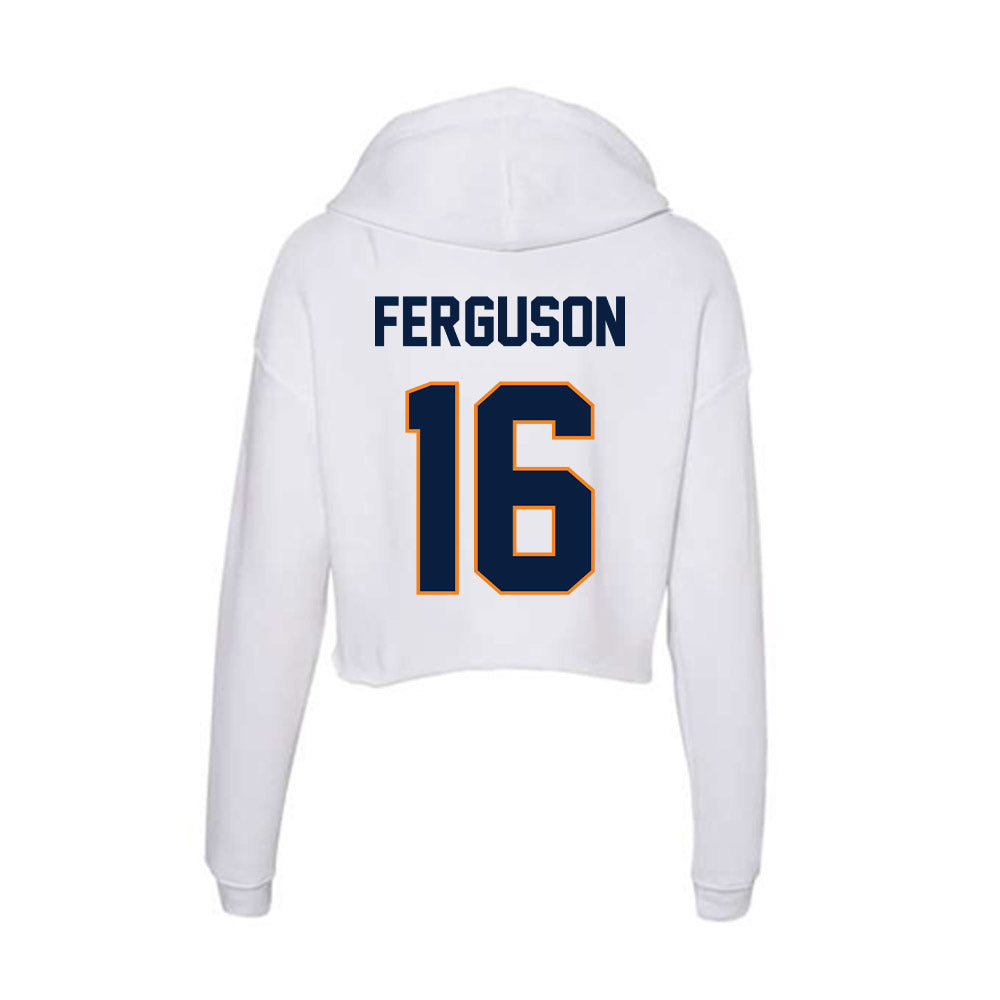 UTEP - NCAA Football : Mason Ferguson - Women's Crop Fleece Hoodie-1