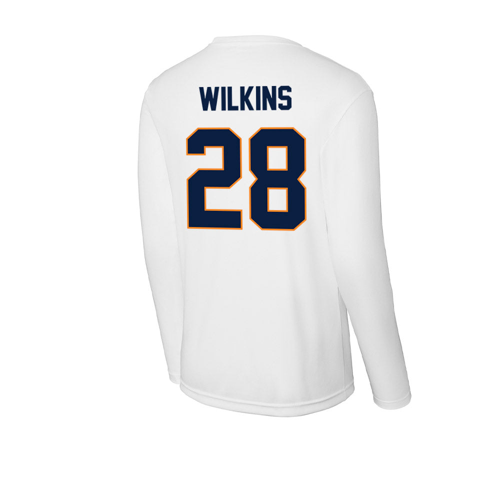 UTEP - NCAA Football : Erion Wilkins - Activewear Long Sleeve T-Shirt-1
