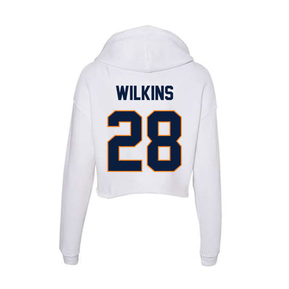 UTEP - NCAA Football : Erion Wilkins - Women's Crop Fleece Hoodie-1