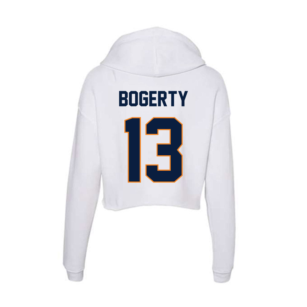 UTEP - NCAA Football : Isaiah Bogerty - Women's Crop Fleece Hooded Sweatshirt-1