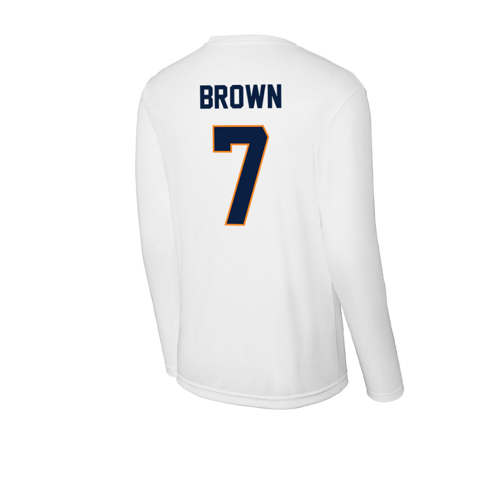 UTEP - NCAA Football : Jaylan Brown - Activewear Long Sleeve T-Shirt-1
