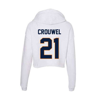 UTEP - NCAA Softball : Marijn Crouwel - Women's Crop Fleece Hoodie-1