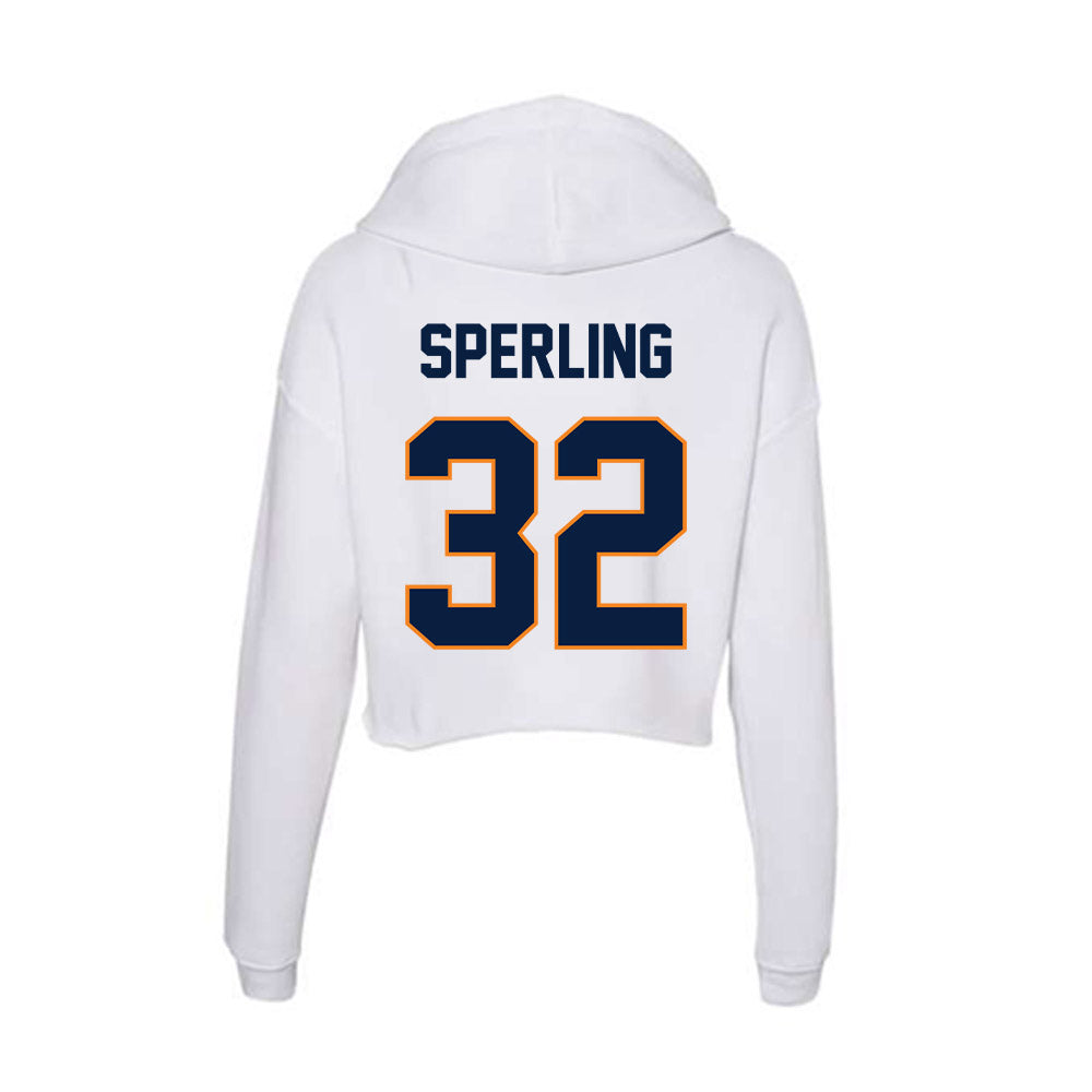 UTEP - NCAA Football : Lamar Sperling - Women's Crop Fleece Hoodie-1