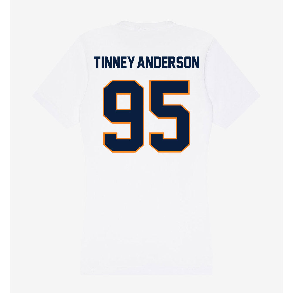 UTEP - NCAA Football : DAdrian Tinney-Anderson - Women's V-Neck T-Shirt-1