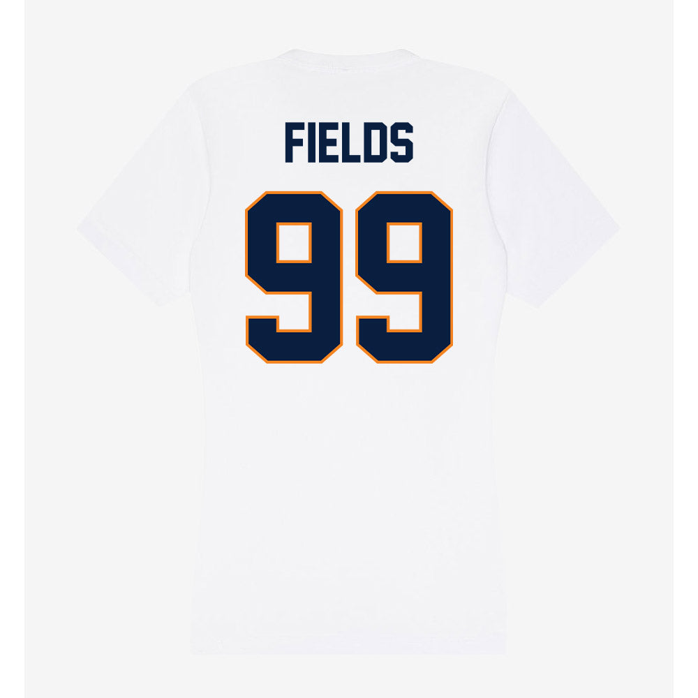 UTEP - NCAA Football : Elijah Fields - Women's V-Neck T-Shirt-1