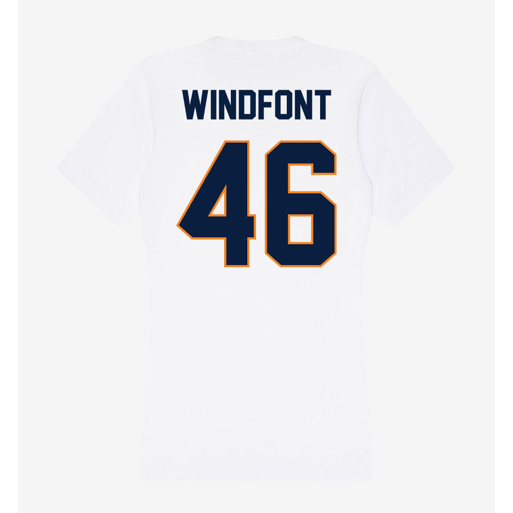 UTEP - NCAA Football : Copelin Windfont - Women's V-Neck T-Shirt-1