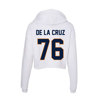 UTEP - NCAA Football : Diego De La Cruz - Women's Crop Fleece Hoodie-1