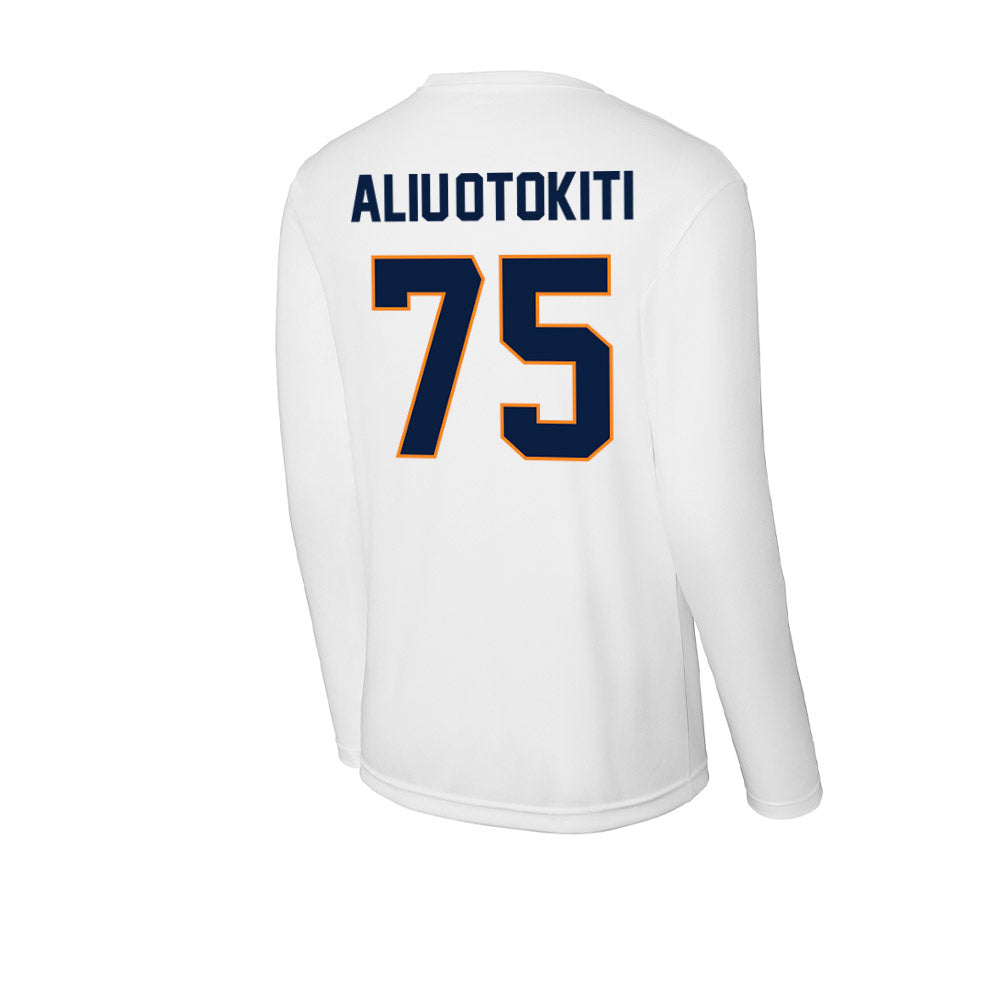 UTEP - NCAA Football : Omoruyi Aliu-Otokiti - Activewear Long Sleeve T-Shirt-1
