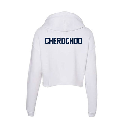 UTEP - NCAA Women's Golf : Atikan Cherdchoo - Women's Crop Fleece Hoodie-1