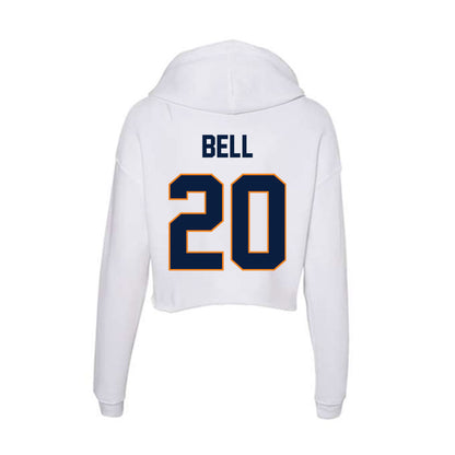 UTEP - NCAA Football : Josh Bell - Women's Crop Fleece Hoodie-1