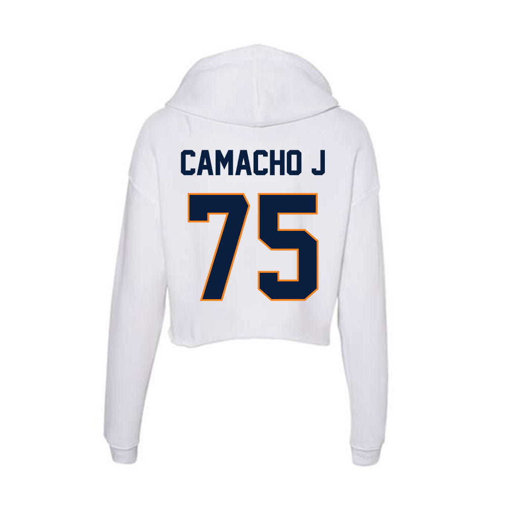 UTEP - NCAA Football : Juan Camacho J - Women's Crop Fleece Hoodie-1