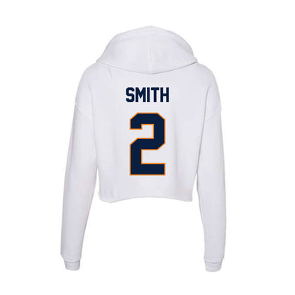 UTEP - NCAA Football : Xavier Smith - Women's Crop Fleece Hoodie-1