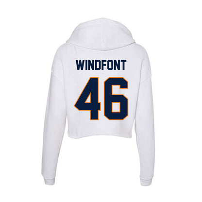UTEP - NCAA Football : Copelin Windfont - Women's Crop Fleece Hoodie-1