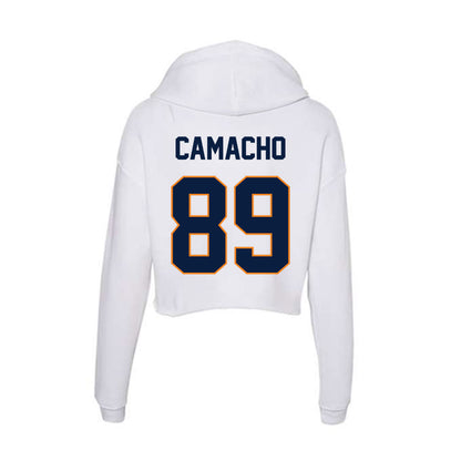 UTEP - NCAA Football : Johan Camacho - Women's Crop Fleece Hooded Sweatshirt-1