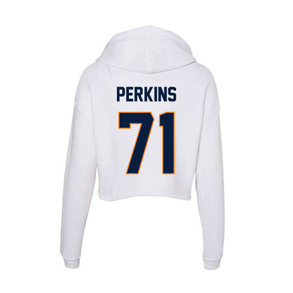 UTEP - NCAA Football : Preston Perkins - Women's Crop Fleece Hoodie-1