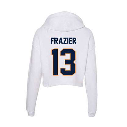 UTEP - NCAA Men's Basketball : Otis Frazier - Women's Crop Fleece Hoodie-1