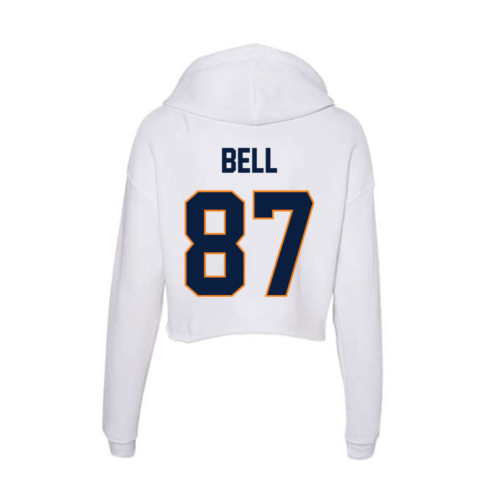 UTEP - NCAA Football : Chance Bell - Women's Crop Fleece Hoodie-1