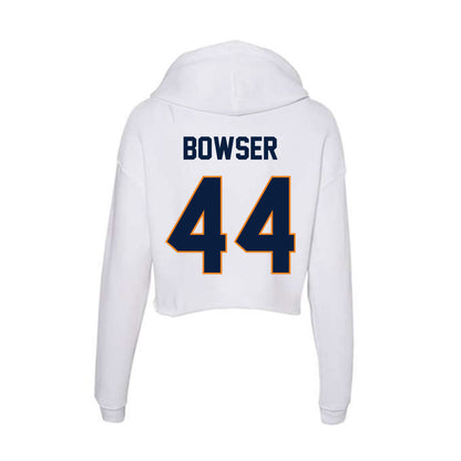 UTEP - NCAA Football : Shakaun Bowser - Women's Crop Fleece Hoodie-1