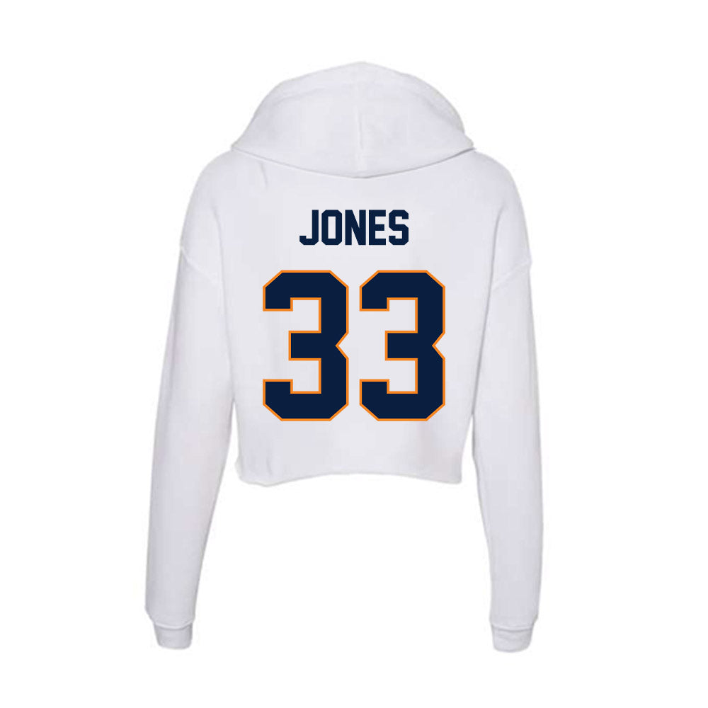 UTEP - NCAA Football : Josiah Jones - Women's Crop Fleece Hoodie-1
