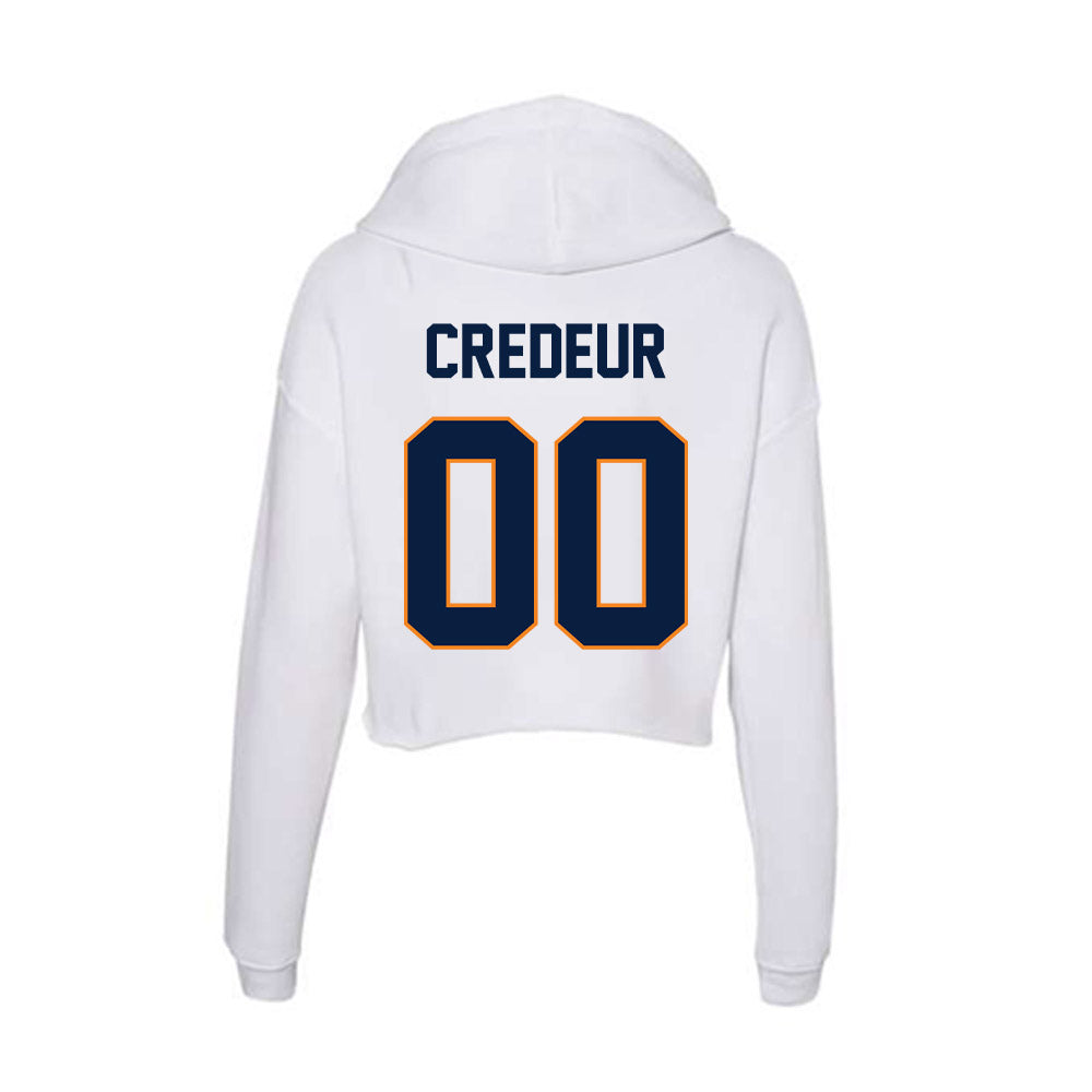 UTEP - NCAA Softball : Jordan Credeur - Women's Crop Fleece Hoodie-1