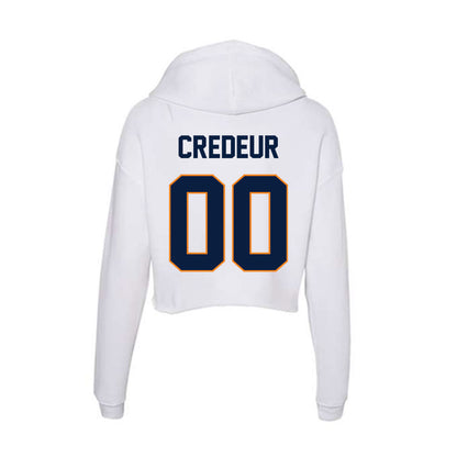UTEP - NCAA Softball : Jordan Credeur - Women's Crop Fleece Hoodie-1