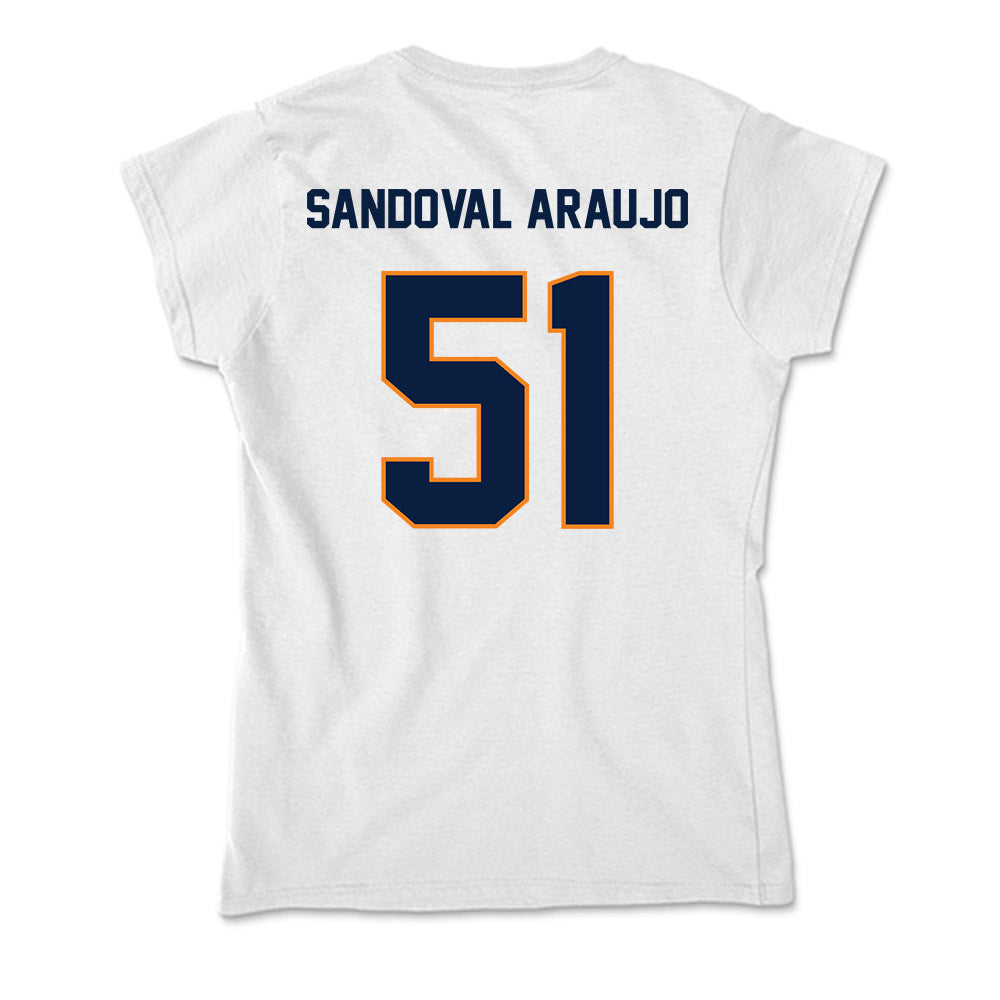 UTEP - NCAA Football : Eric Sandoval Araujo - Soft Style Women’s T-Shirt-1