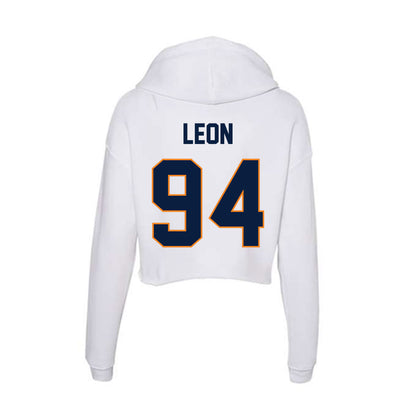 UTEP - NCAA Football : Jimmy Leon - Women's Crop Fleece Hoodie-1