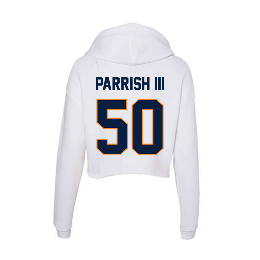 UTEP - NCAA Football : Leander Parrish III - Women's Crop Fleece Hoodie-1
